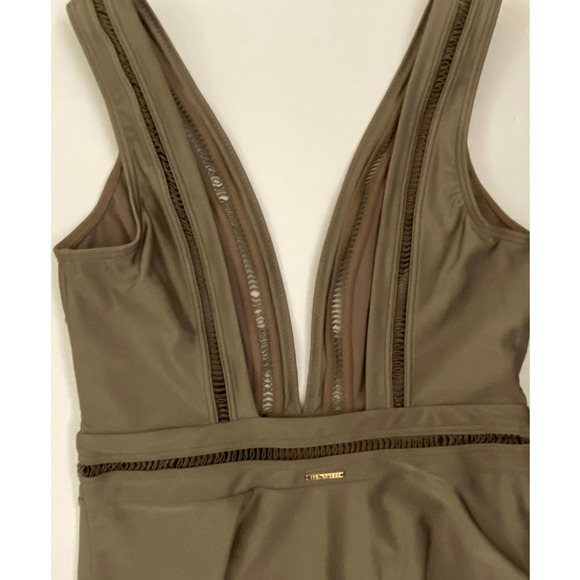 Ted Baker Tan One Piece Swimsuit - Picture 6 of 7
